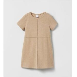 Zara Light Camel Soft Touch Dress Size 9